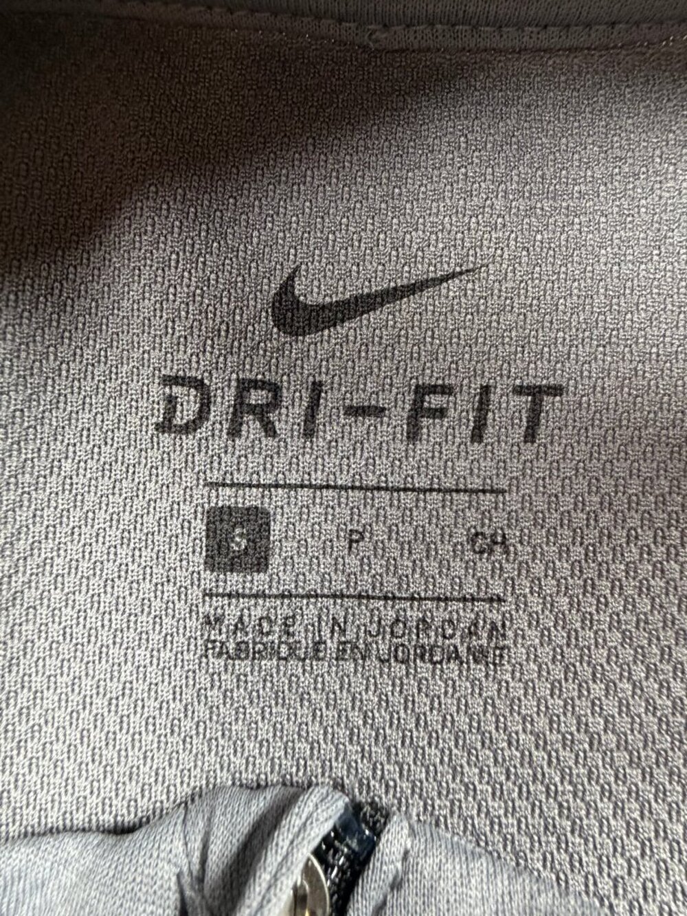 Nike Mens Dri-FIT Breathe 1/4 Zip Long Sleeve Training Shirt Gray S - Picture 3 of 5